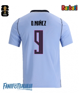 Uruguay Darwin Nunez #9 Tricou Fotbal Replică Mondial 2026 Barbati Acasa